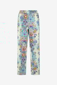 JC Hose mit Tropical Garden-Print 217 AZZURRO + 582 AR WFT001-WF002