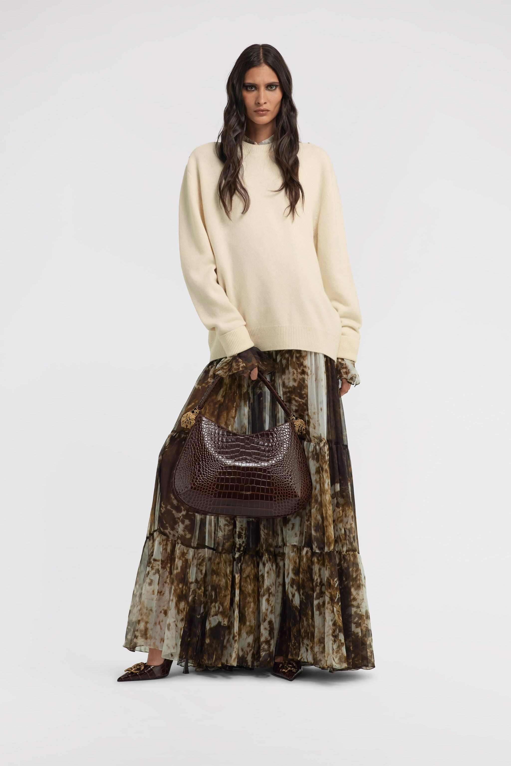 RC Round neck Sweater Marfil TKM621-MQ001