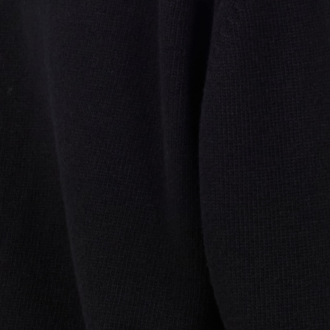 RC Cardigan with Gold Buttons Black TKM906-MQ001