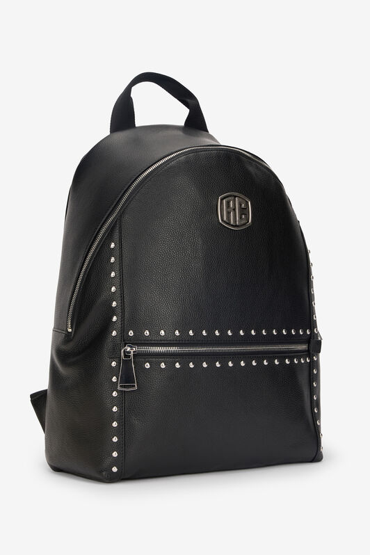 RC Roberto Cavalli Studded Leather Backpack RC Roberto Cavalli Studded Leather Backpack BLACK VRB008-PZB05
