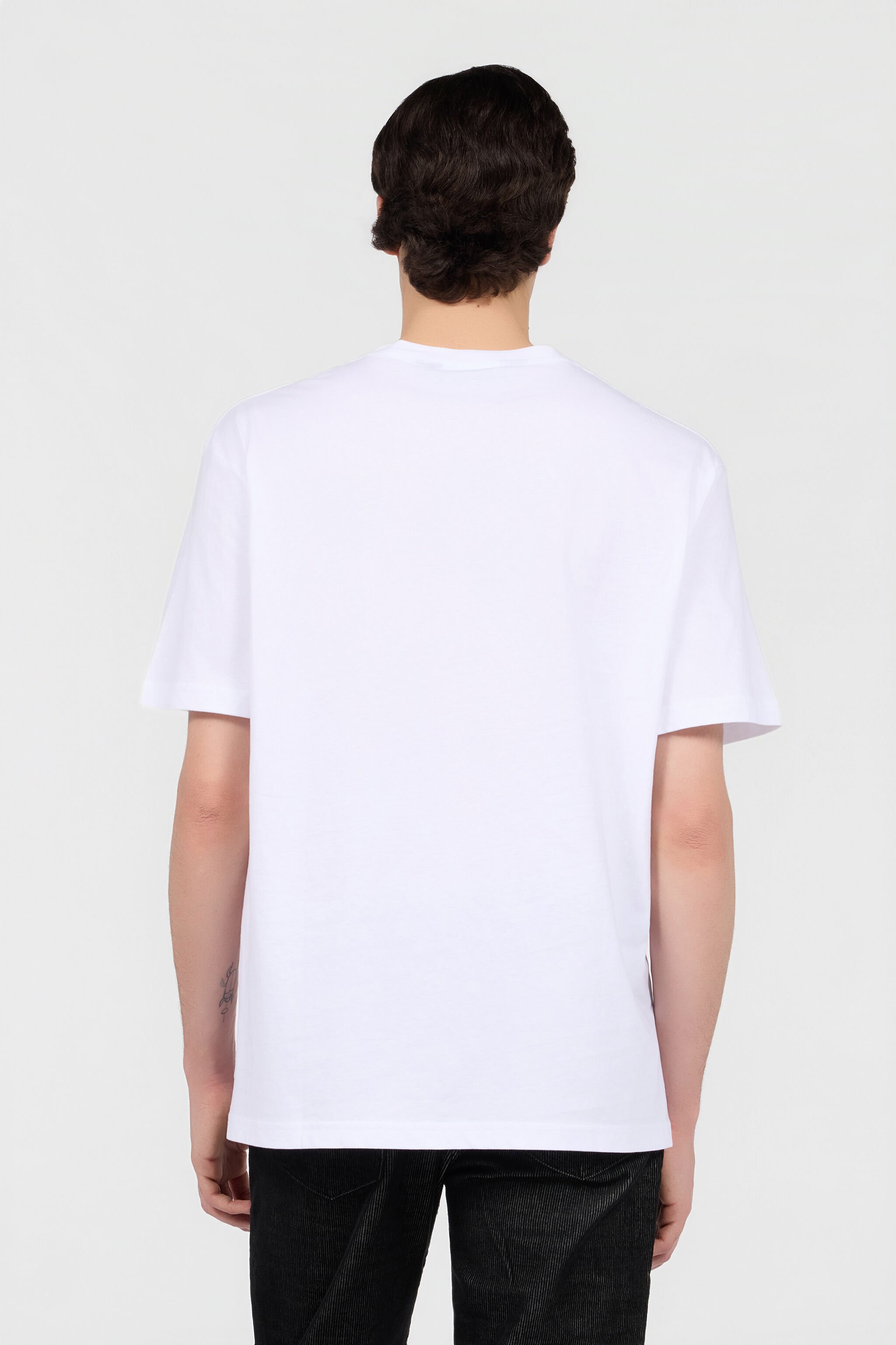 JC White T-Shirt with Logo WHITE Q61255-Q0158