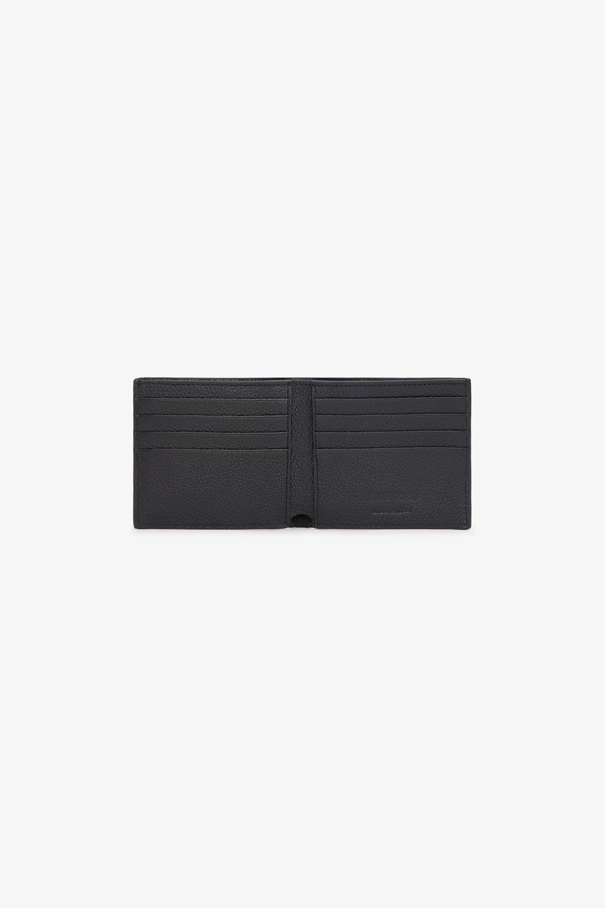 RC Leather Wallet with Studs Noir VRA005-PZB05