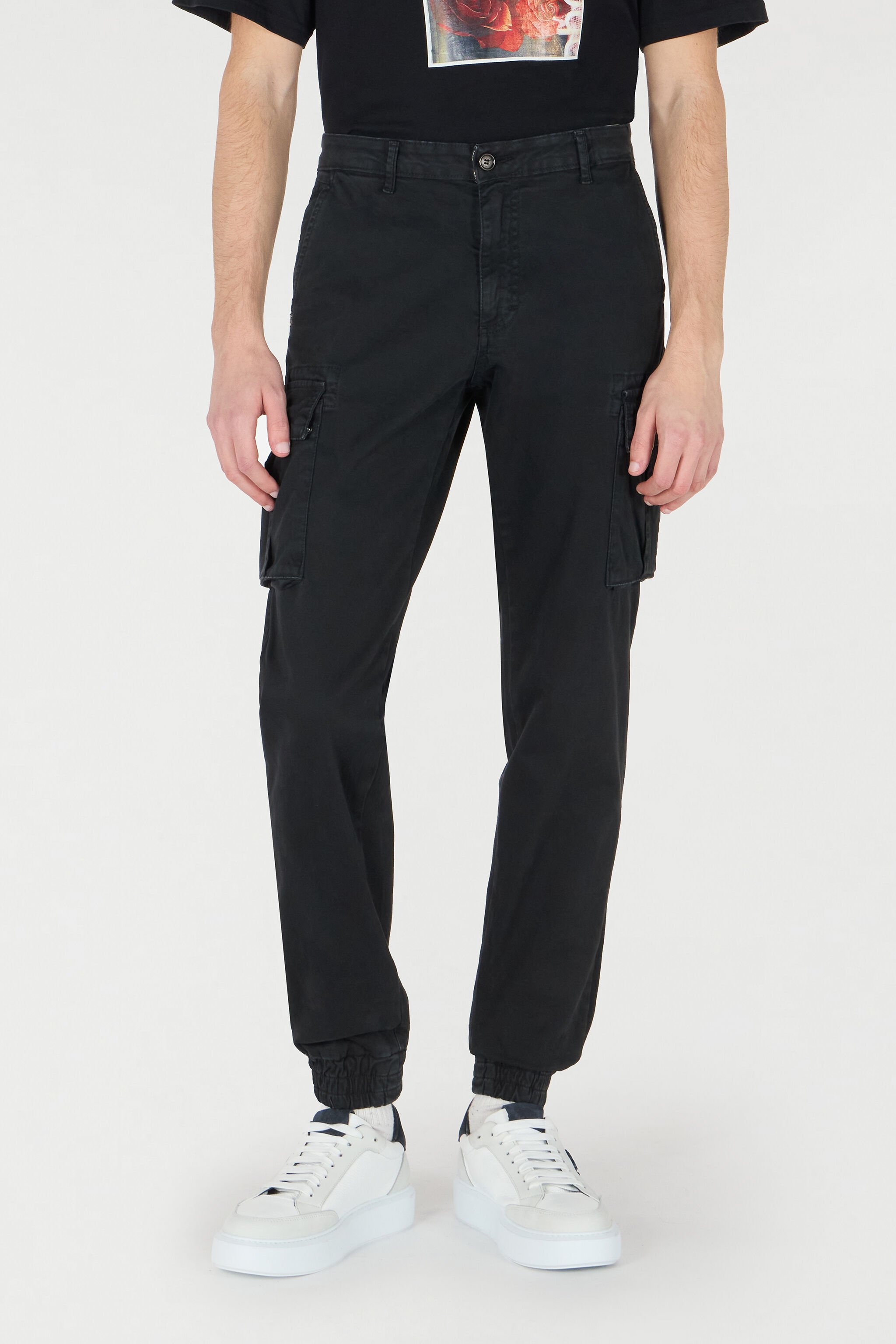 RC Pants With Functional Pockets Black POT20C-FA003