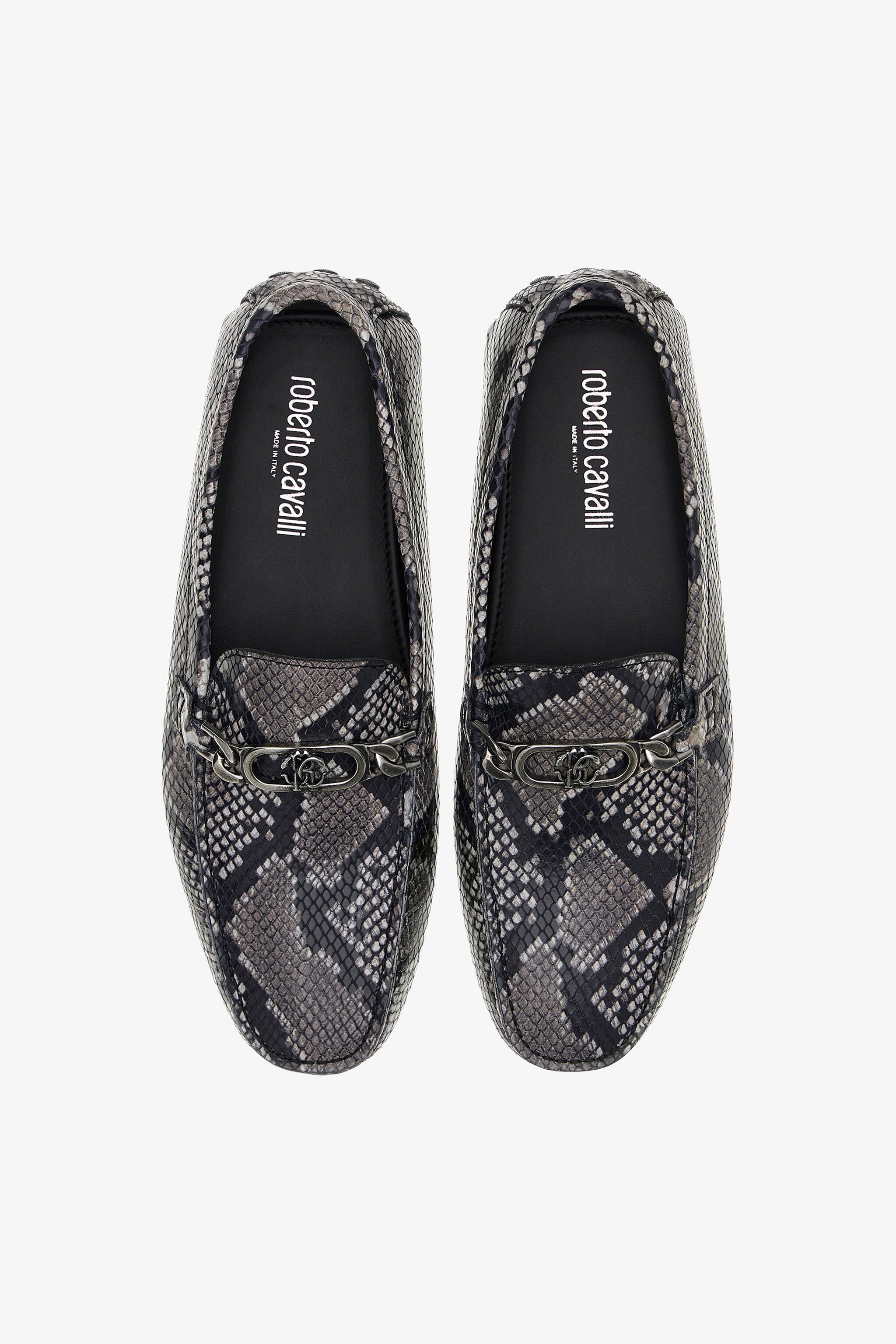 RC RC logo Mocassins Dark gray SRS024-PZ181