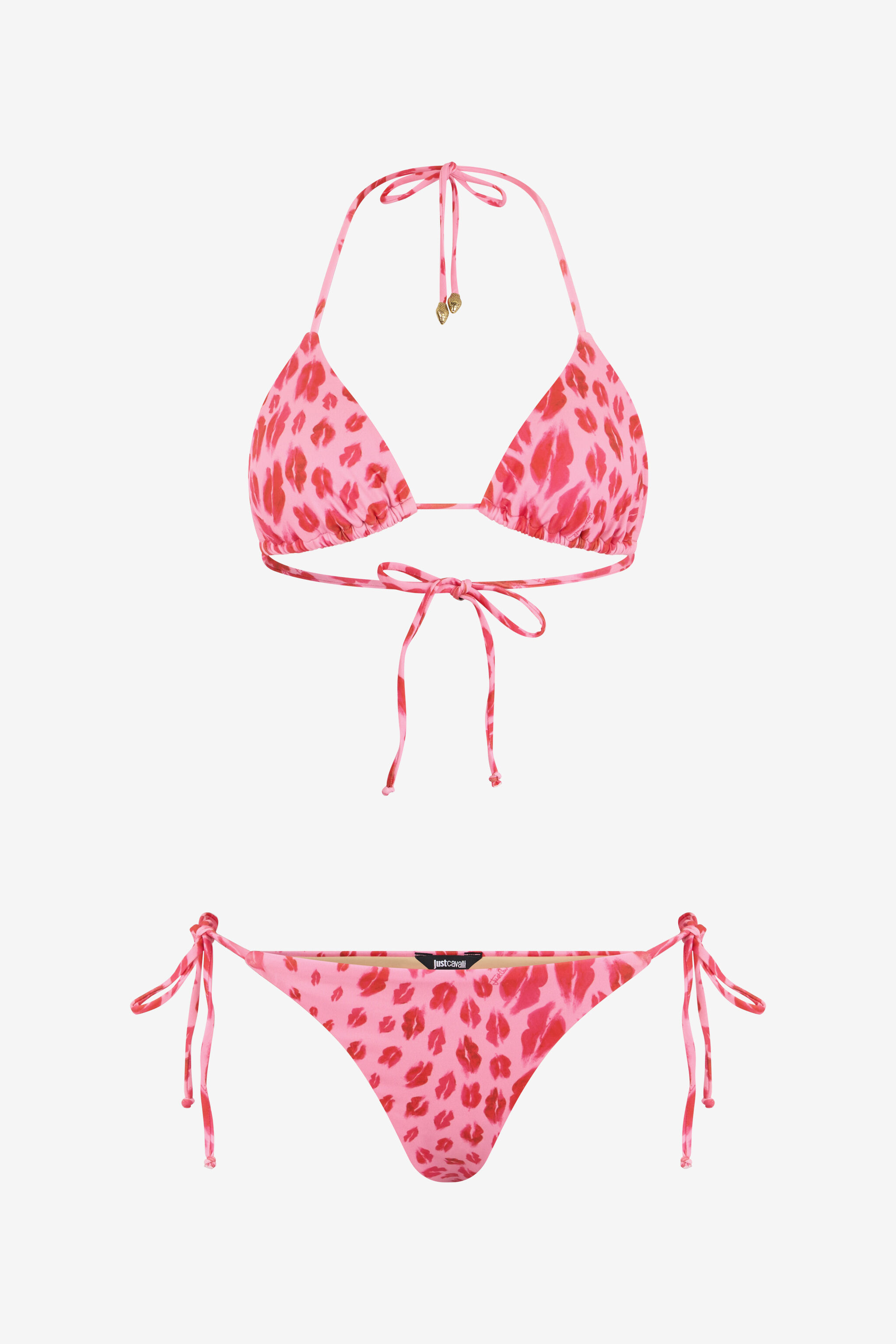 The Jaguar Kiss Print Bikini in 433 ROSA + 455 FUXIA for Women