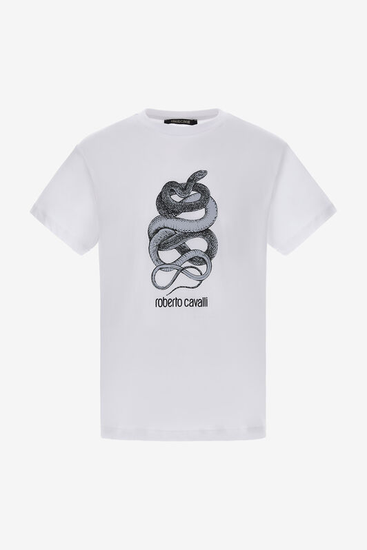 RC T-shirt with Snake print White NOT60S-JD060