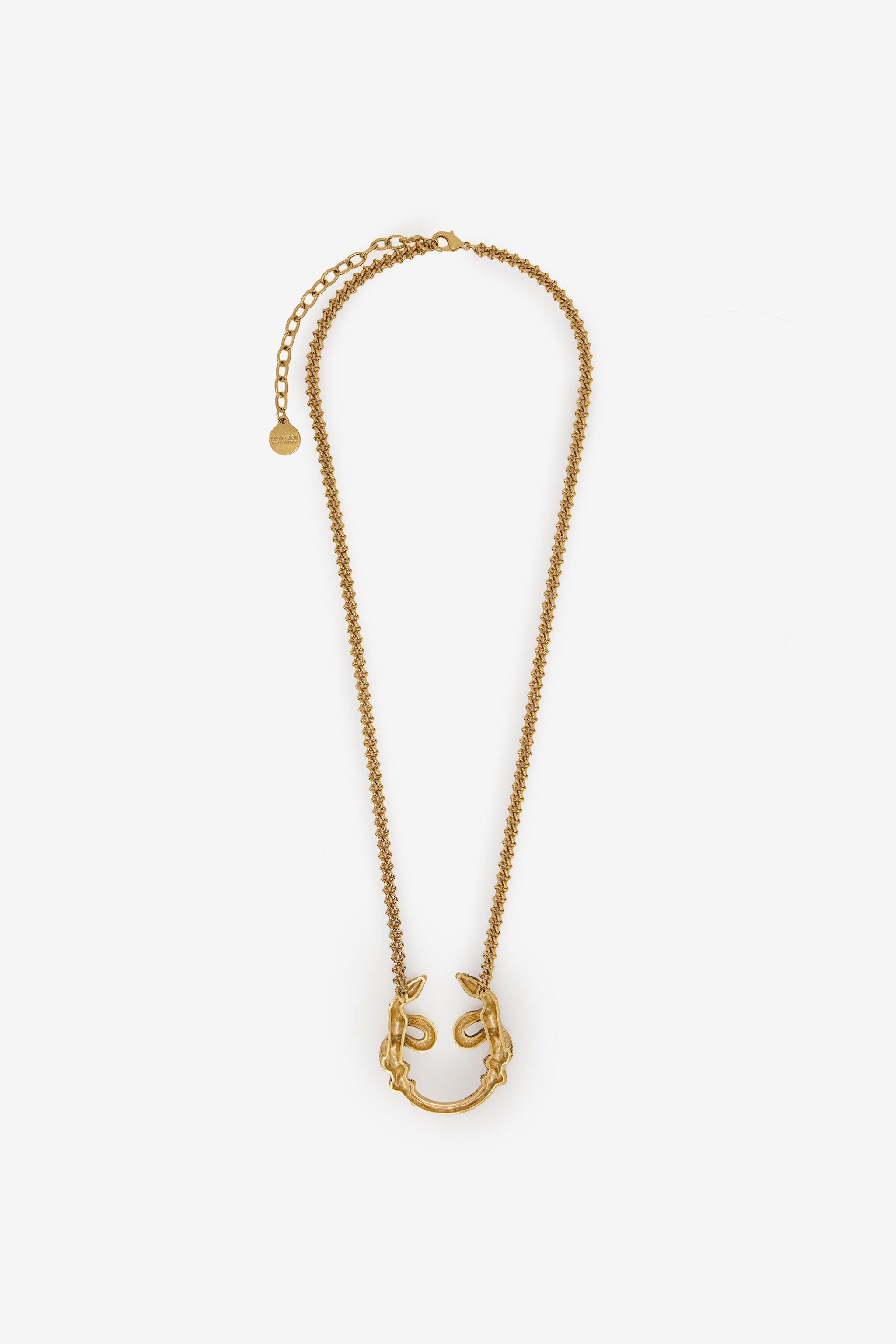 RC Gold Serpentine Necklace OLD GOLD WKG007-AM001