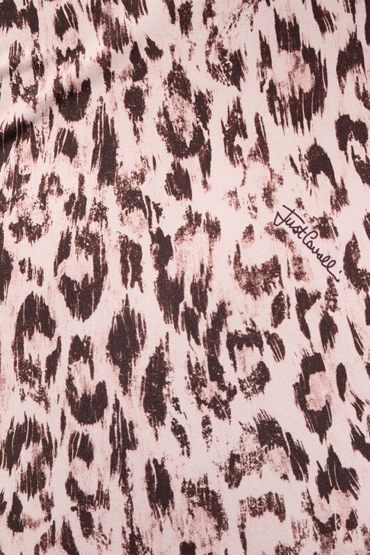 JC One-Piece Swimsuit With Jaguar Skin Print Purple UFM020-UF270