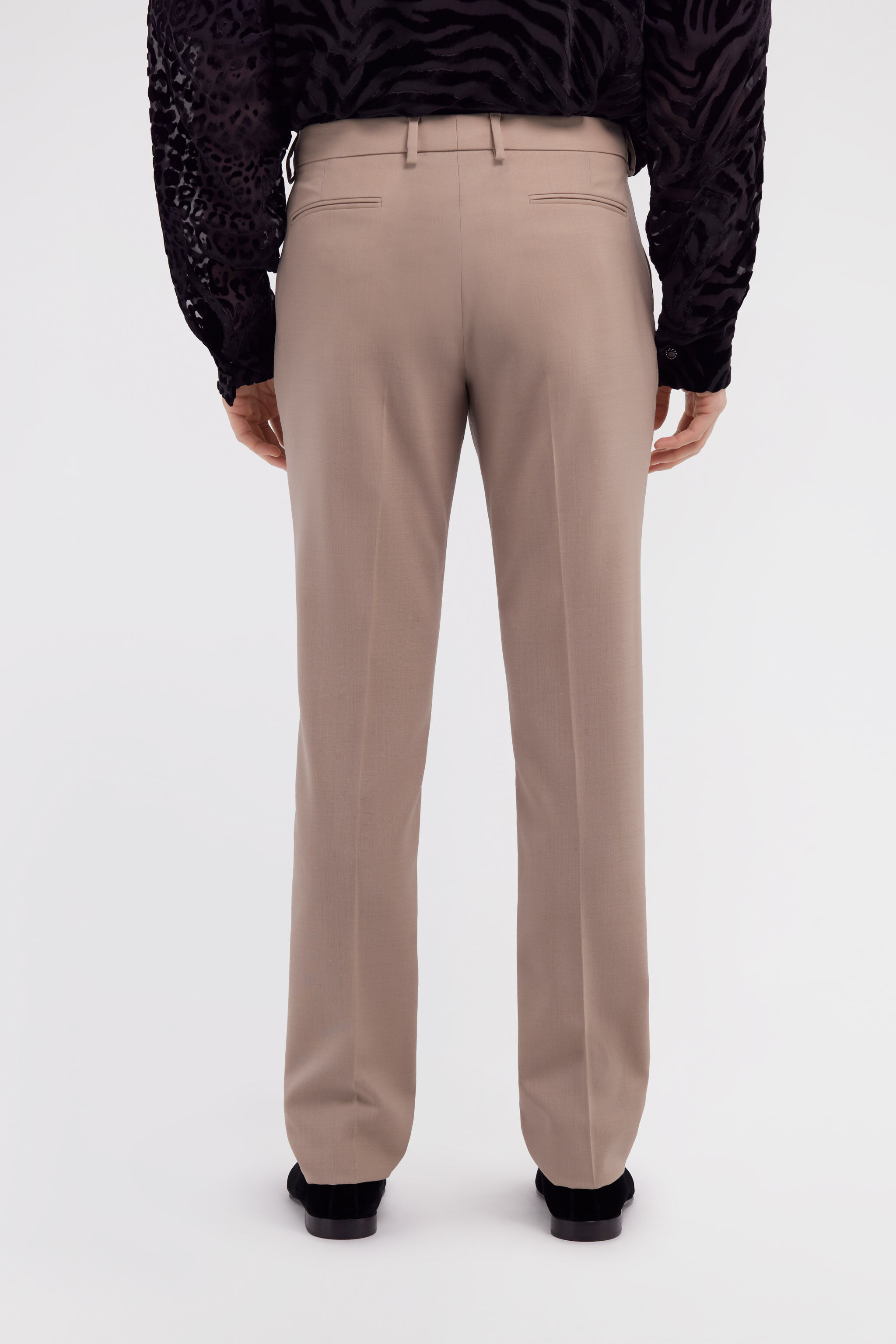 RC Tailored pants with Fang Light Brown SRT220-VW001