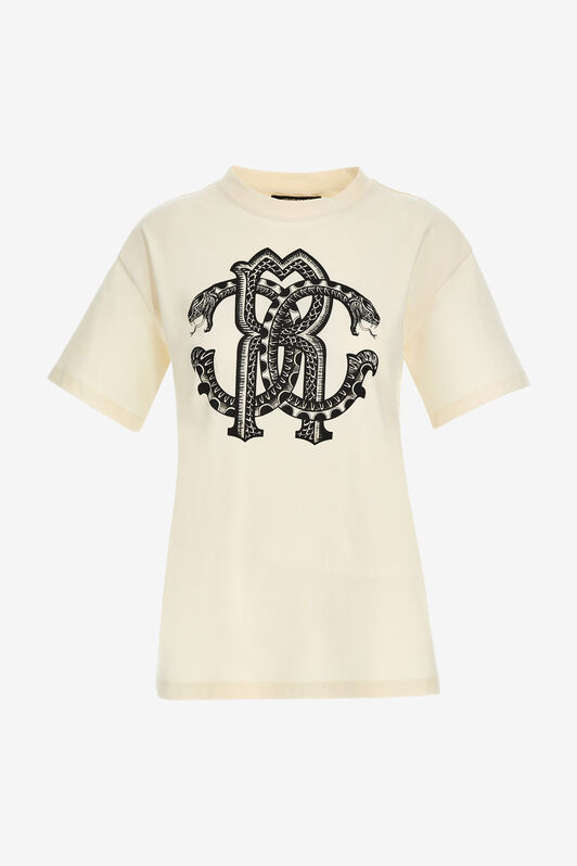 RC Monogram RC t-shirt Ivory SKT61A-JD062