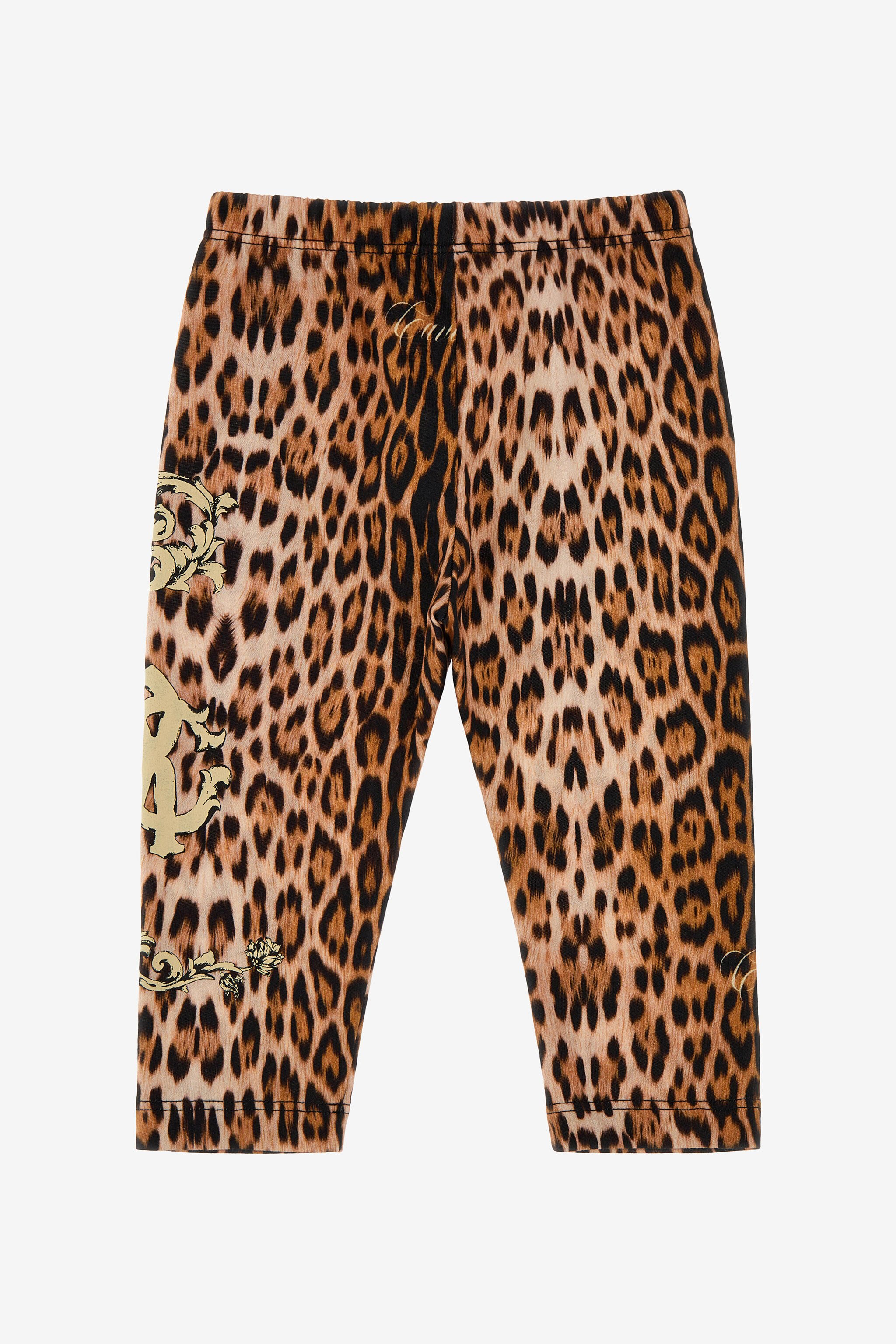 JU Jaguar Skin print pants Hellbraun SJT200-JFF65