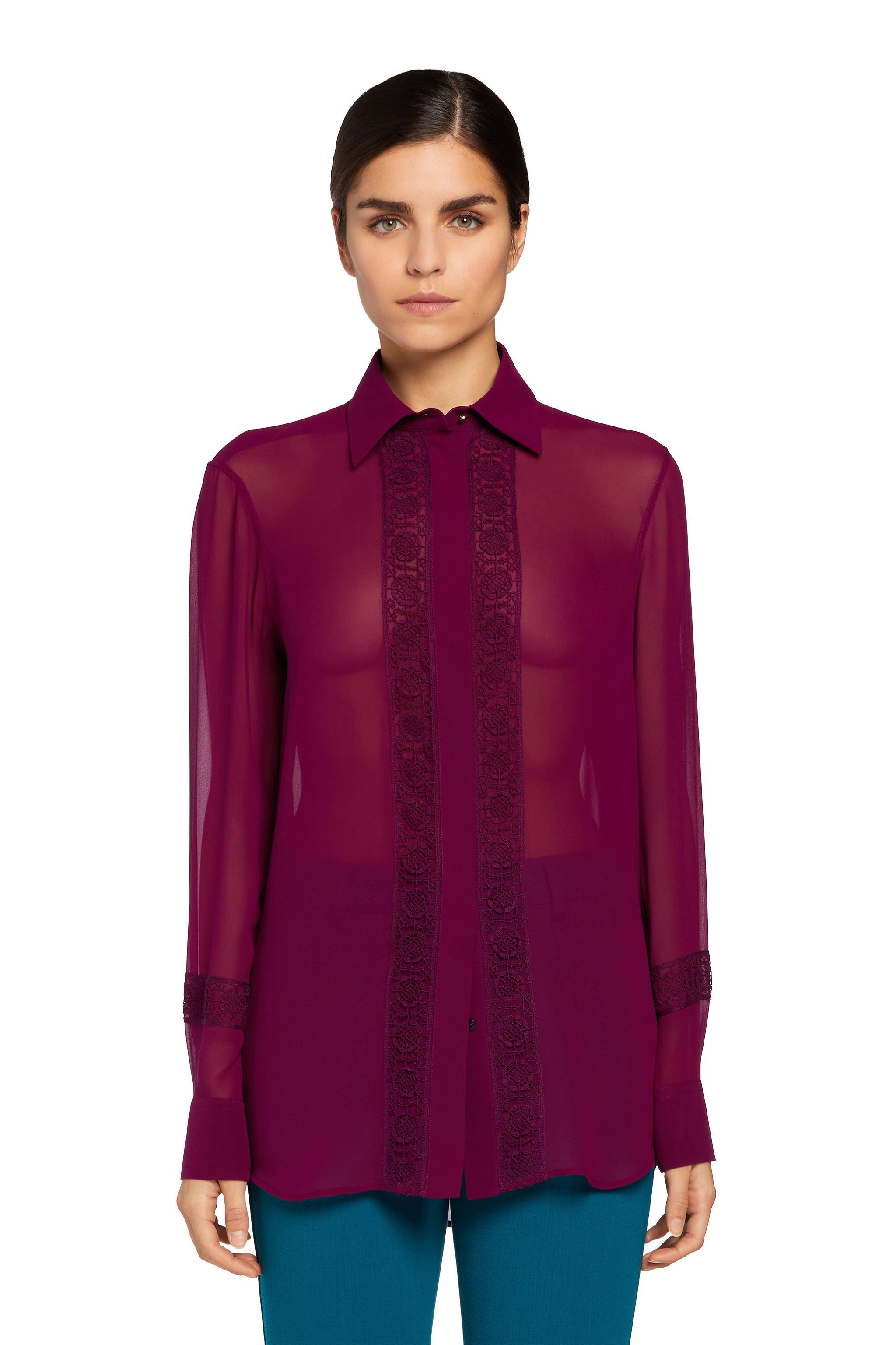 RC Chemise à dentelle Violet LQT710-GG001