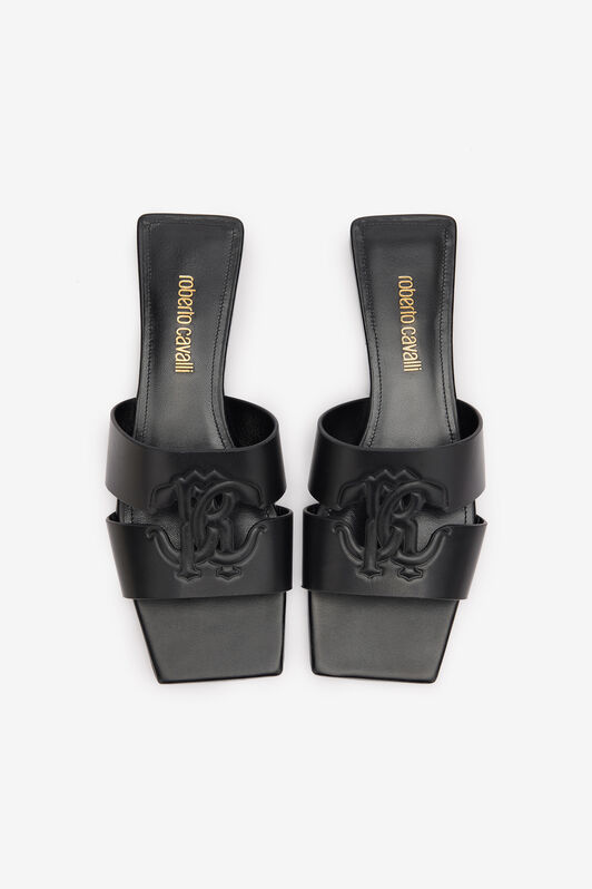 RC Slides With Square Toe Black UKS081-PZ172