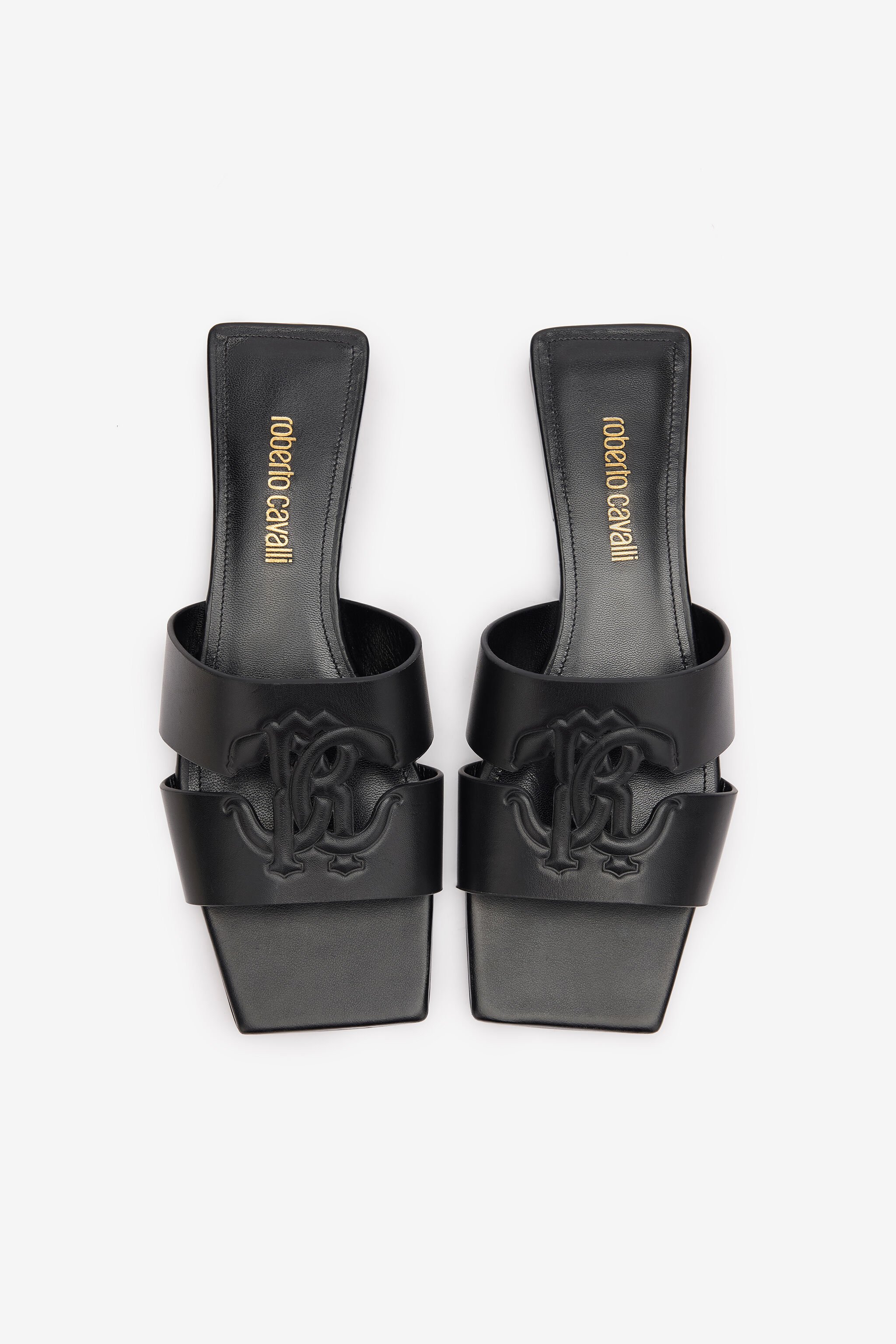 RC Slides With Square Toe Black UKS081-PZ172