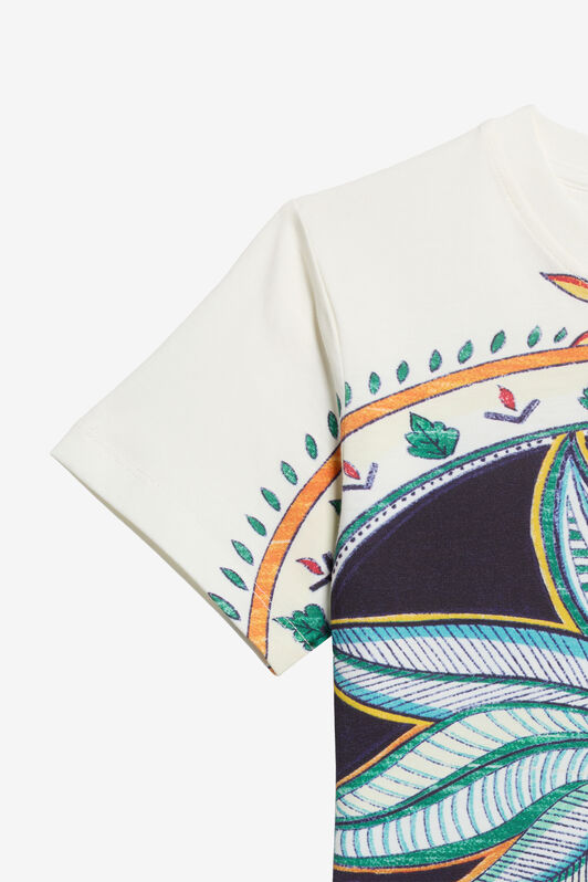 JC T-shirt with Tropical Garden Print INDIA DIGITAL WFT60O-JF005