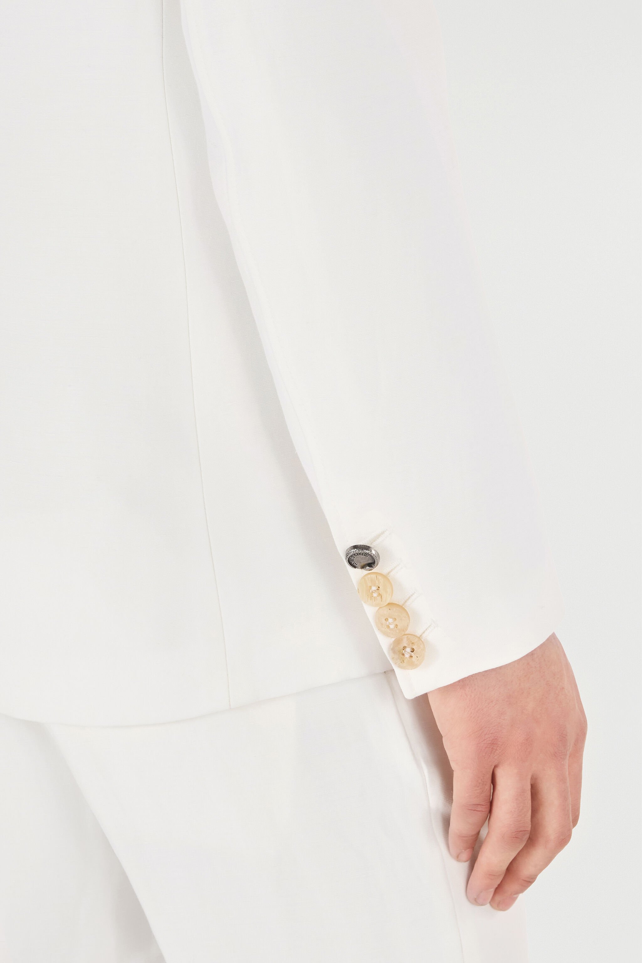 RC Single-Breasted Blazer White URT410-HS003