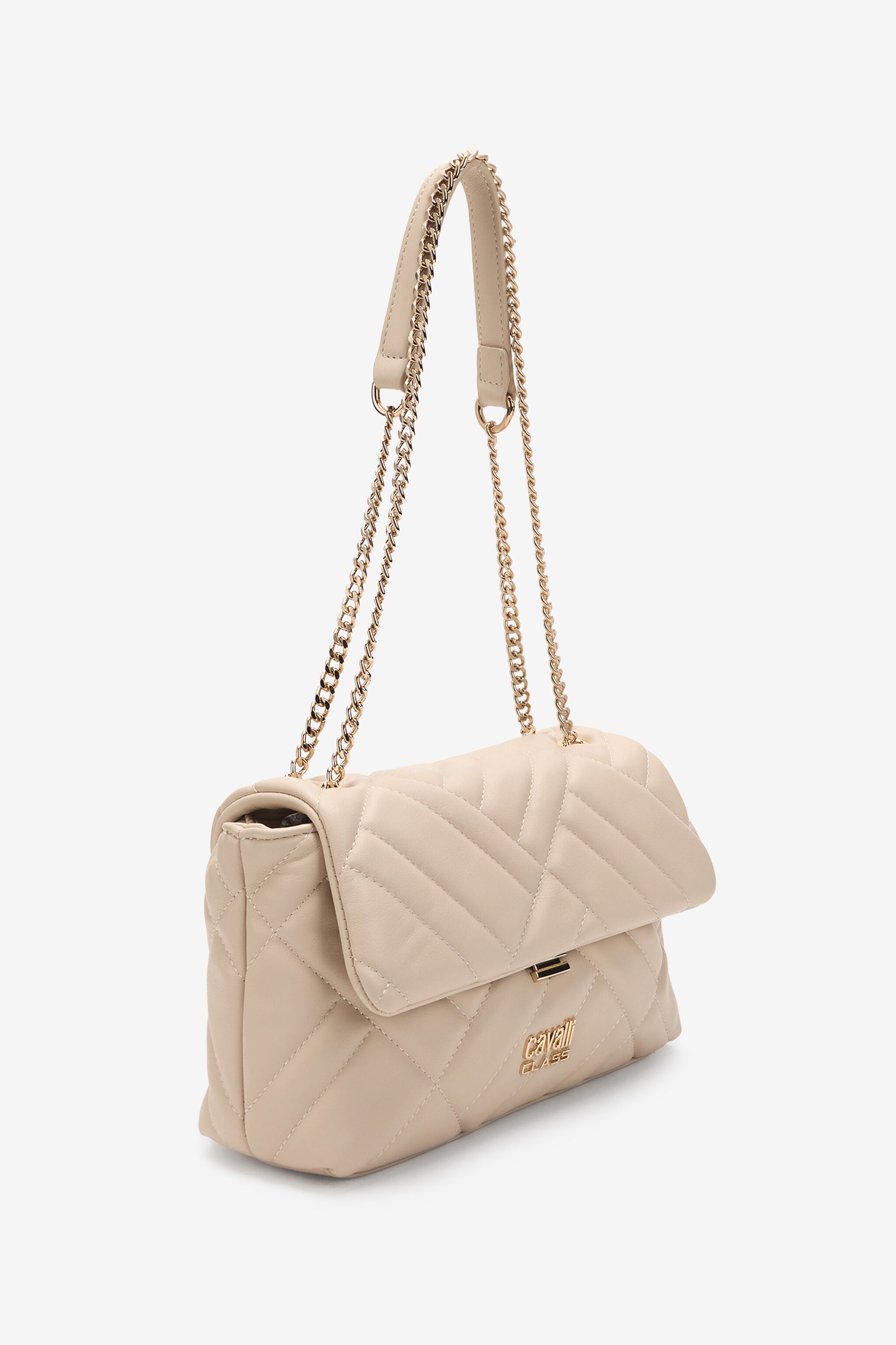 CL Quilted Shoulder Bag CL Quilted Shoulder Bag BEIGE SXB00C-AB076