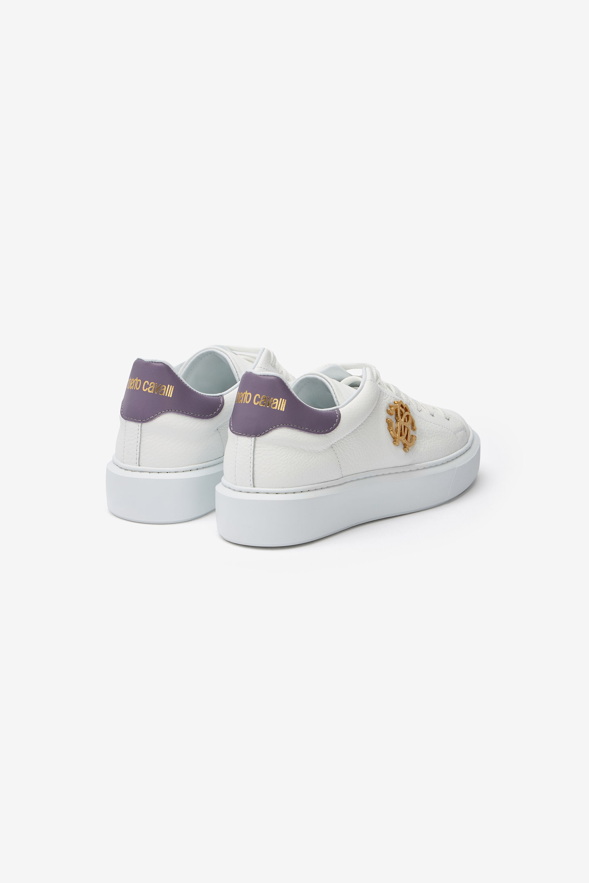 RC RC Monogram Sneakers White/purple KOS00E-PNO01
