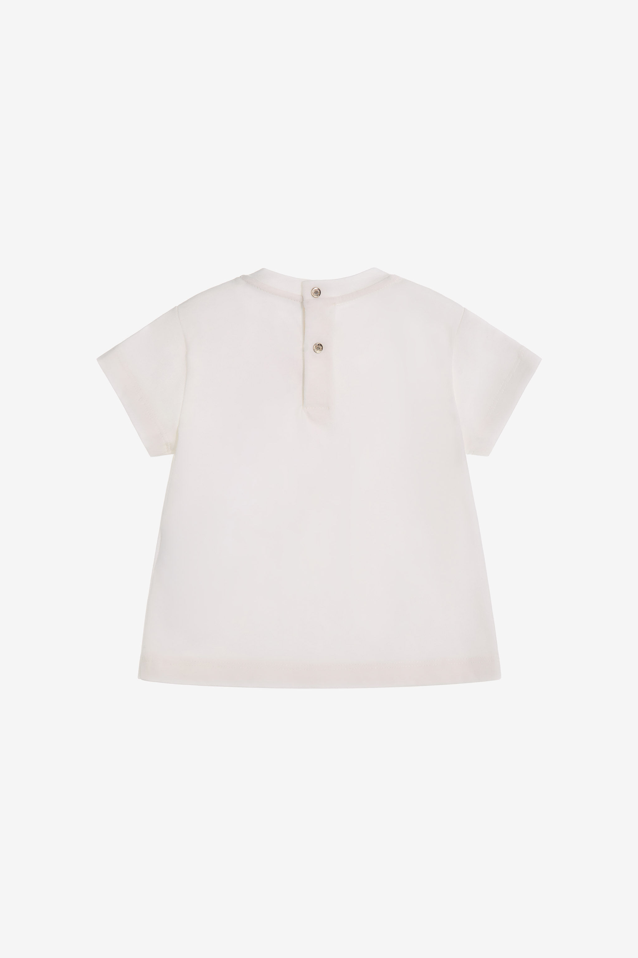JU T-shirt with Logo and print Weiß SJT629-JD001