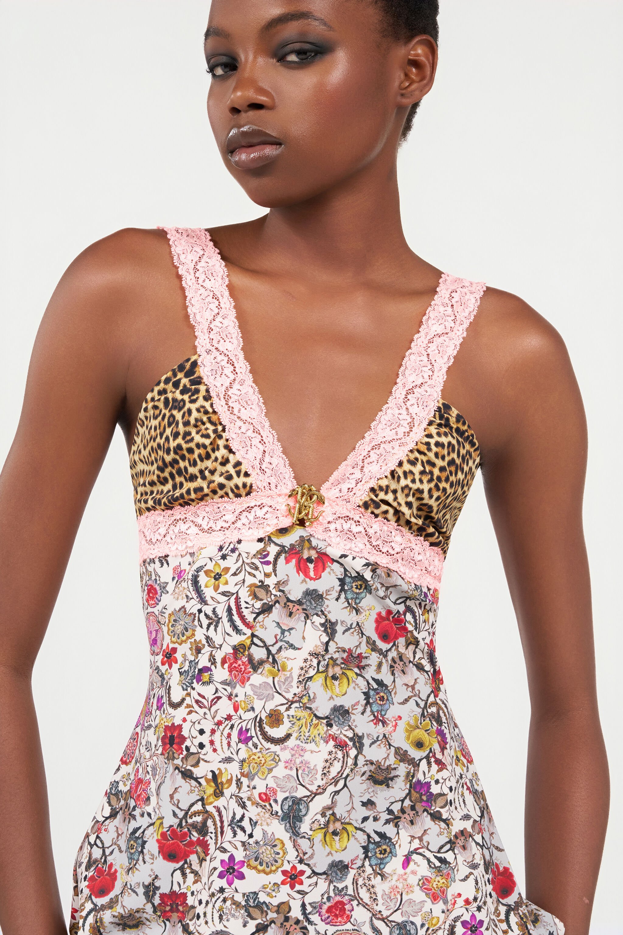 RC Vestito Mini Stampa Florentine Flowers MULTICOLOR WQW029-HVR40