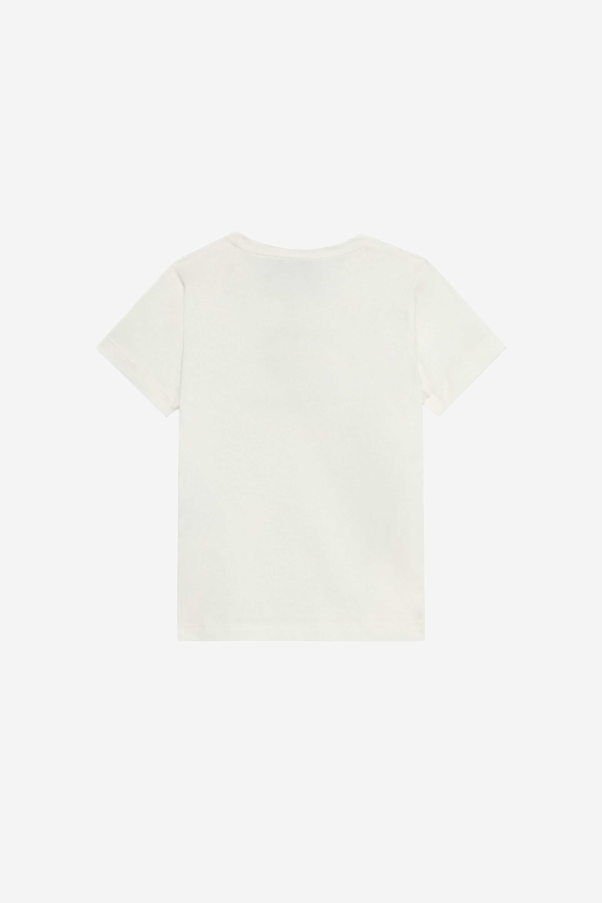 JU Milk White T-Shirt with RC Monogram MILKY WHITE VJT62B-JD001