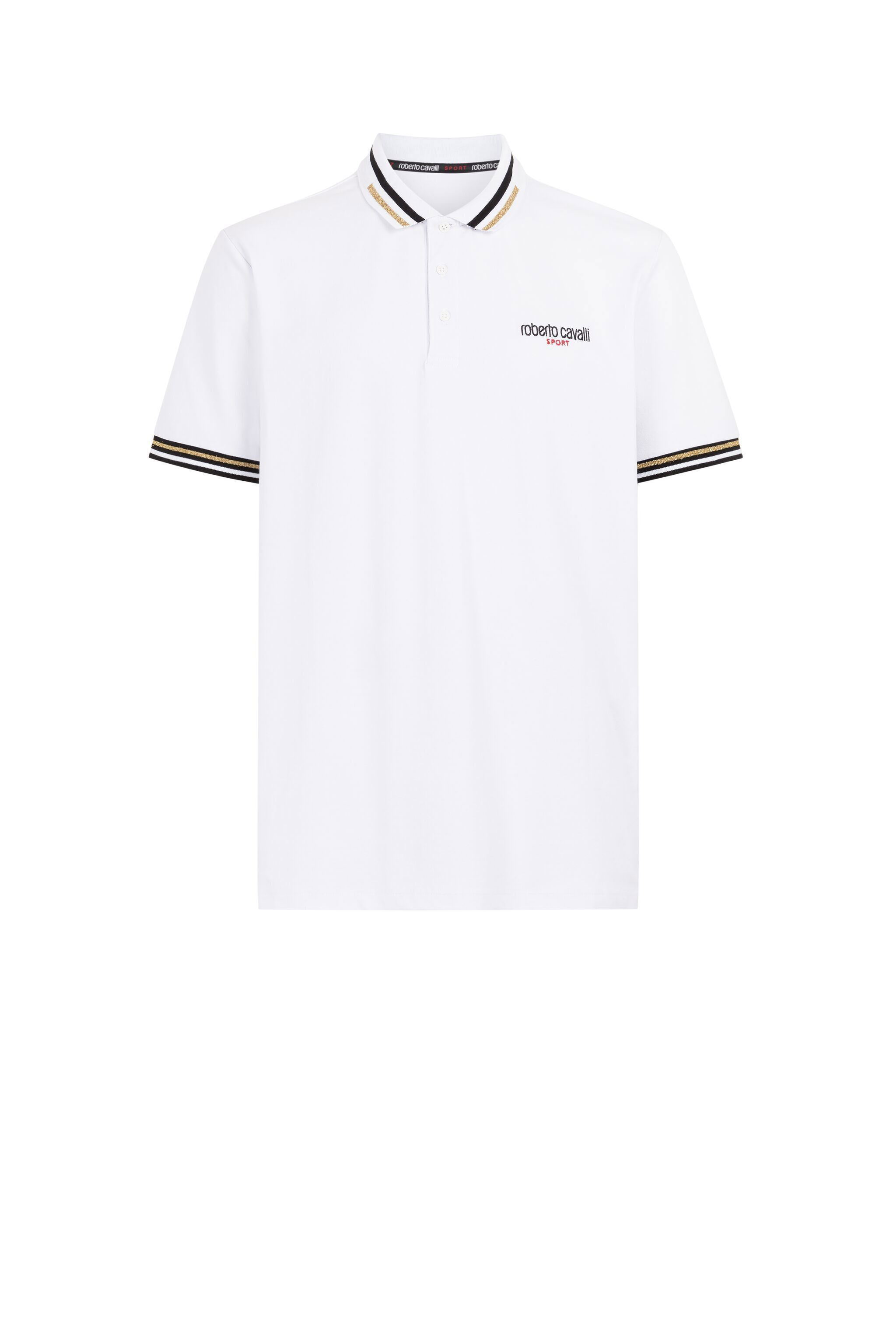 UG Logo-Embroidered Polo Shirt OPTIC WHITE JYX15T-KB010
