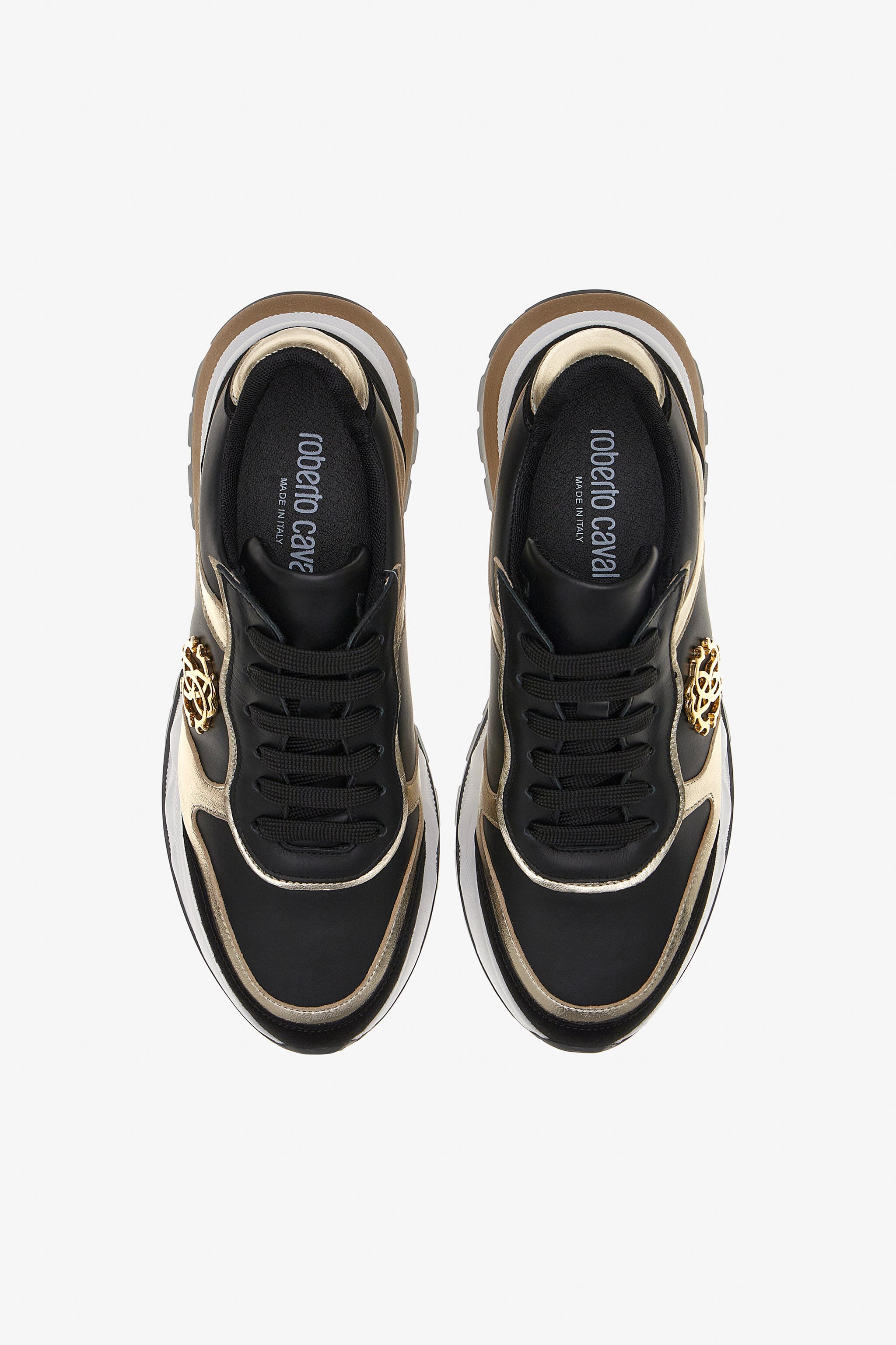 RC RC logo sneakers RC RC logo sneakers Schwarz/Gold NOS00D-PNO01