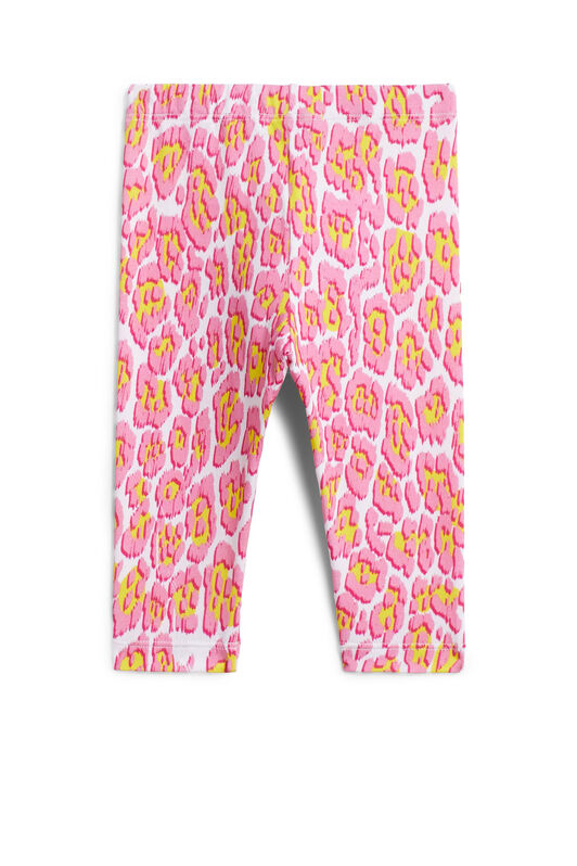 JU Jersey-Leggings mit Animalier-Print JU Jersey-Leggings mit Animalier-Print PINK/YELLOW IJT231-JFQ82