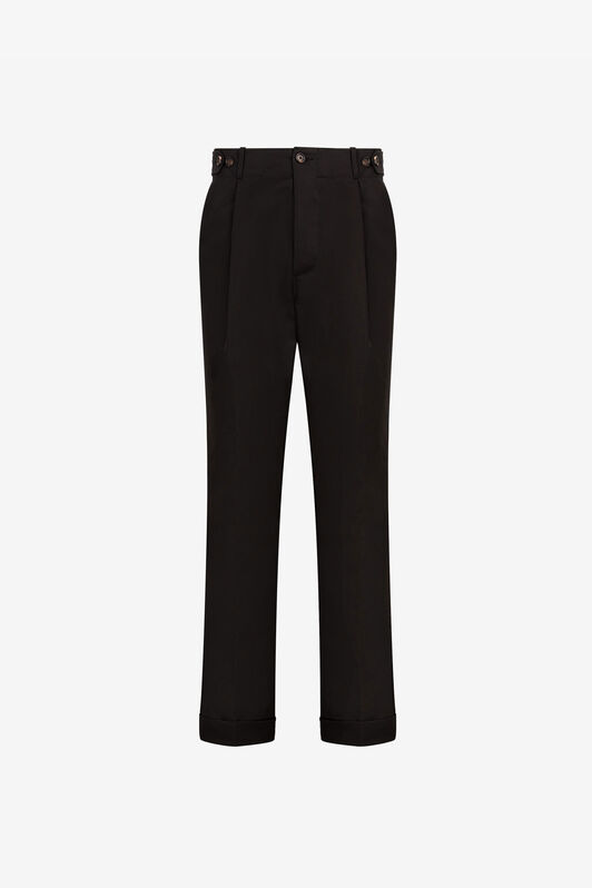 RC Pantalon à pinces Noir QRT204-FN061