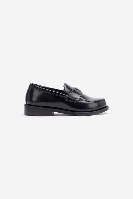 JU Mocassini Con Monogram RC BLACK TJS03O-PZJ02