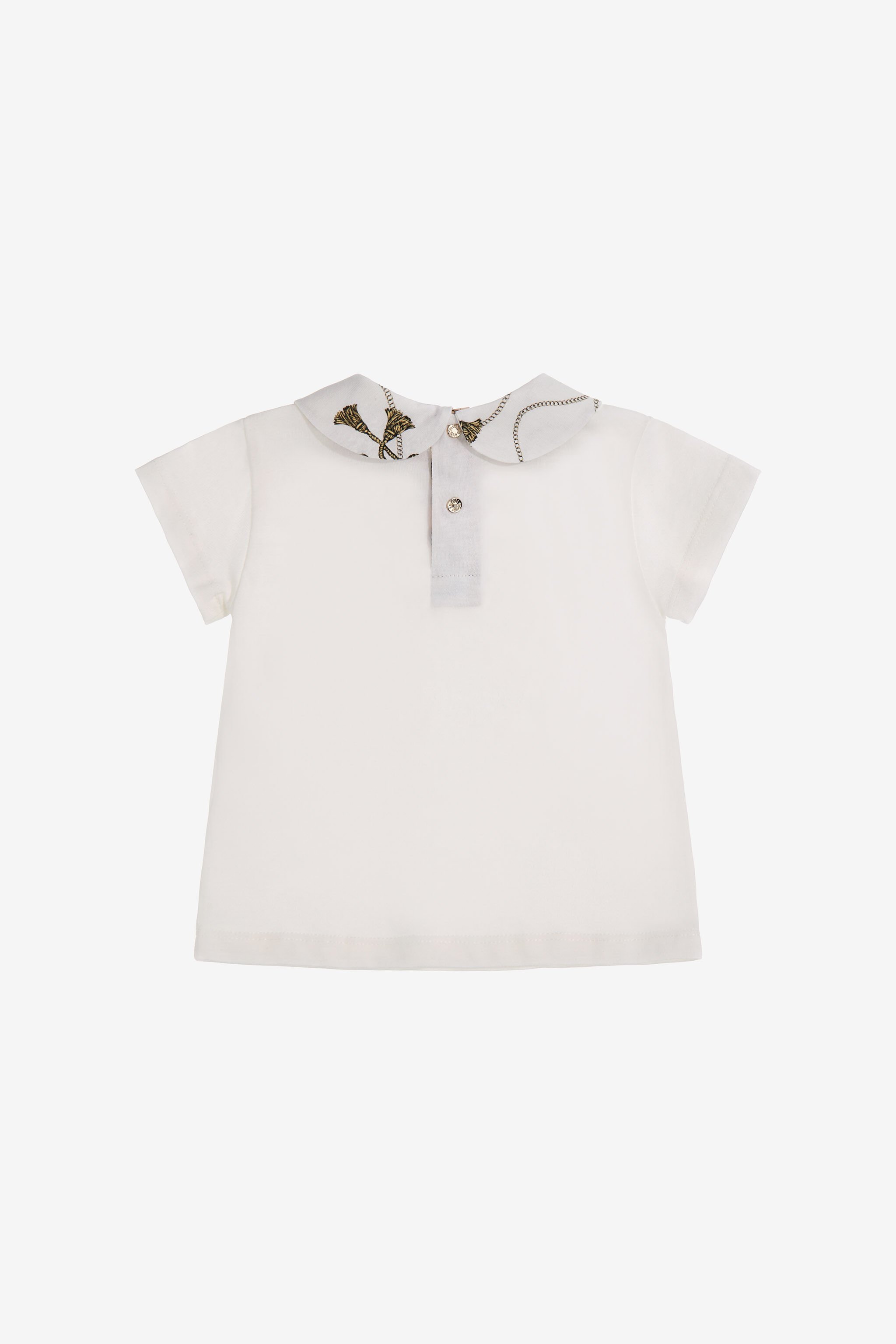 JU T-shirt con logo Bianco SJT603-JD001