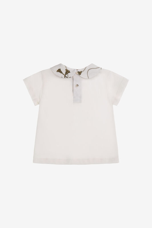 JU T-shirt con logo JU T-shirt con logo Bianco SJT603-JD001