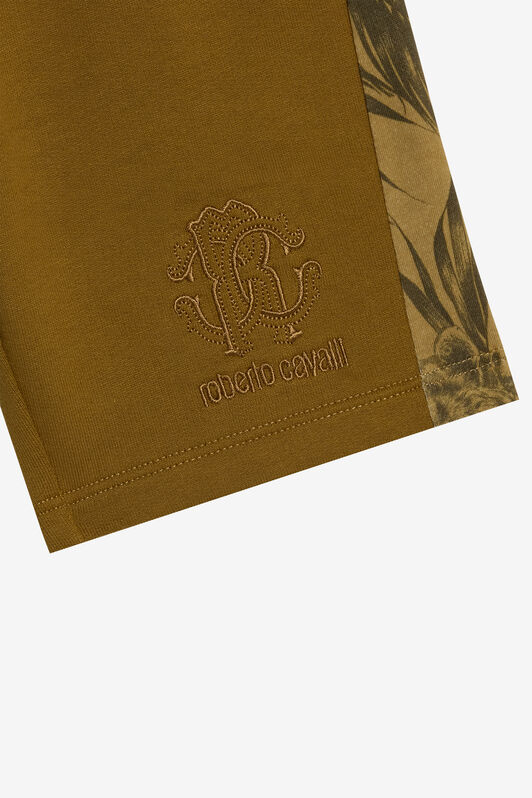 JU Shorts Mit Monogramm RC Hellbraun TJT241-CF050