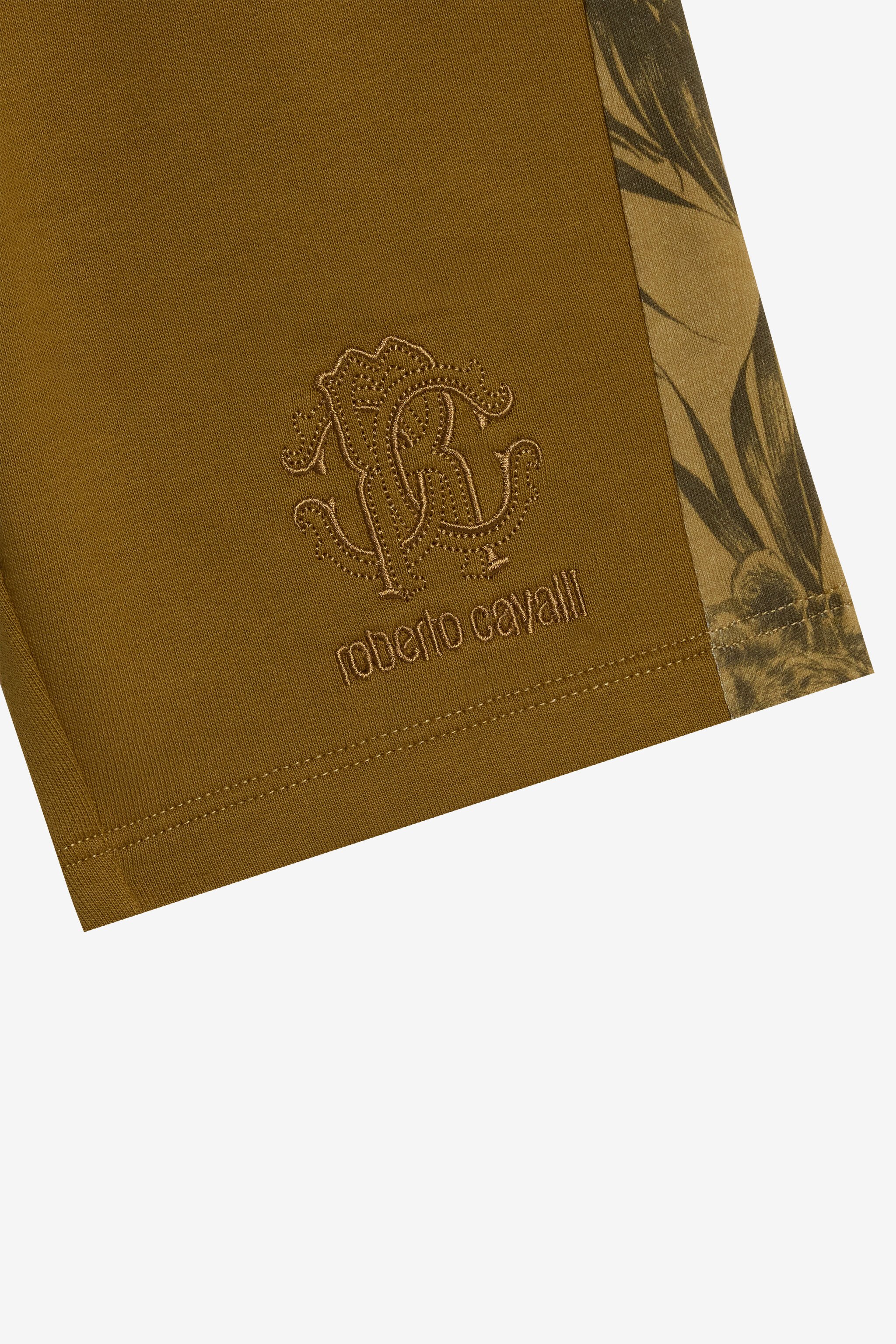JU Shorts Mit Monogramm RC Hellbraun TJT241-CF050