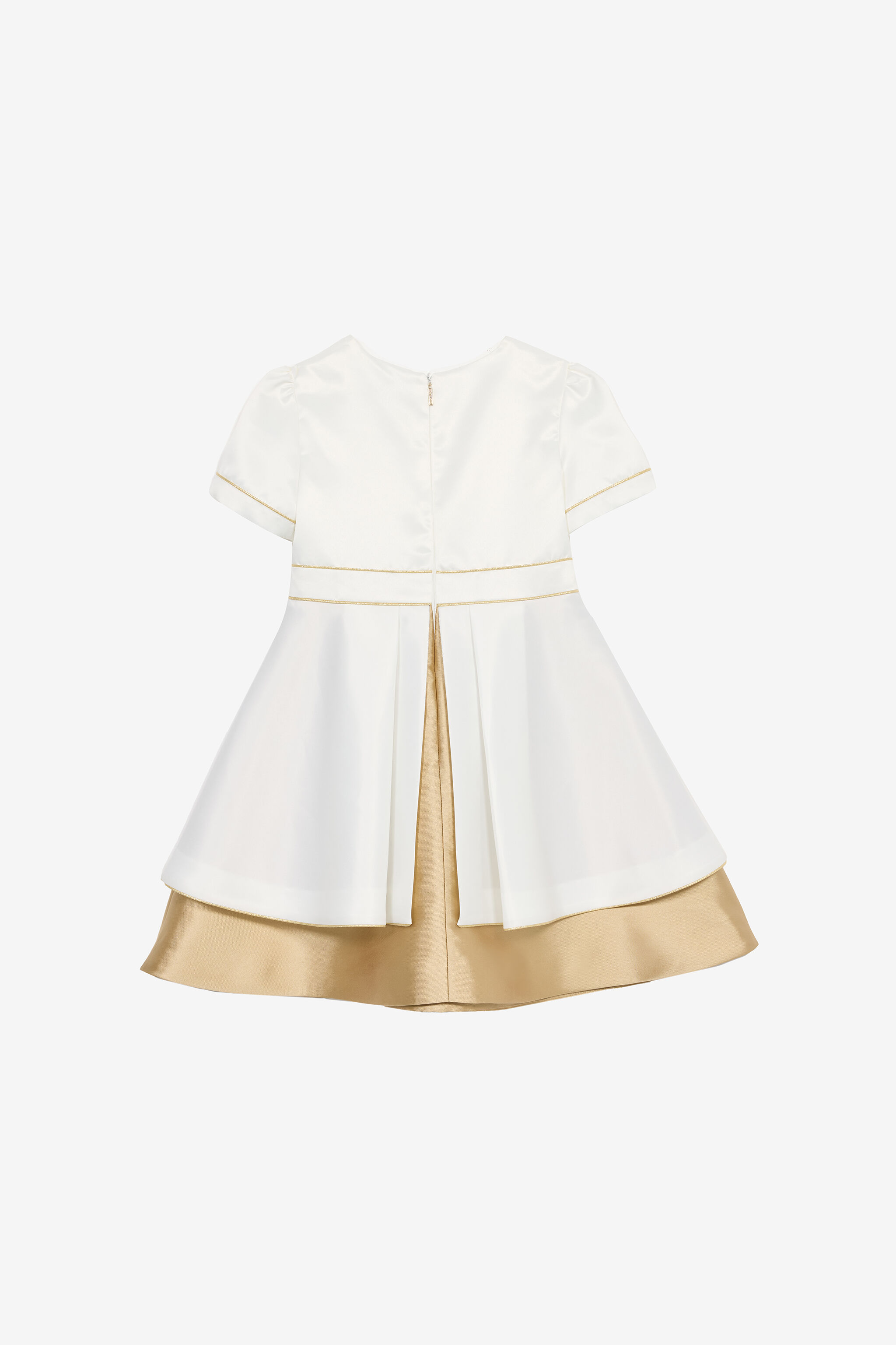 JU Dress With Logo And RC Monogram White UJT10I-RD028