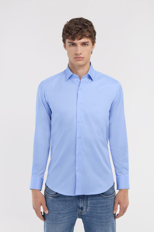 RC Shirt with Monogram RC Light blue JST70B-CO015