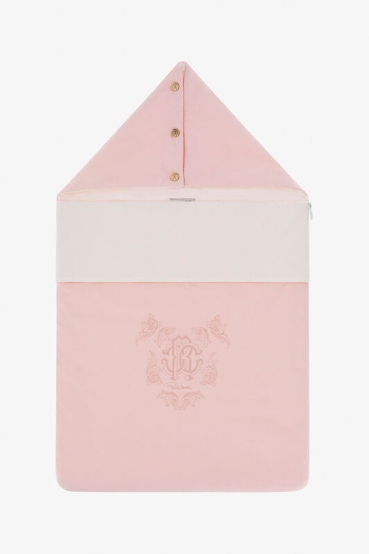 JU Sleeping Bag with RC Monogram and Decorations BABY PINK TJT813-JD001
