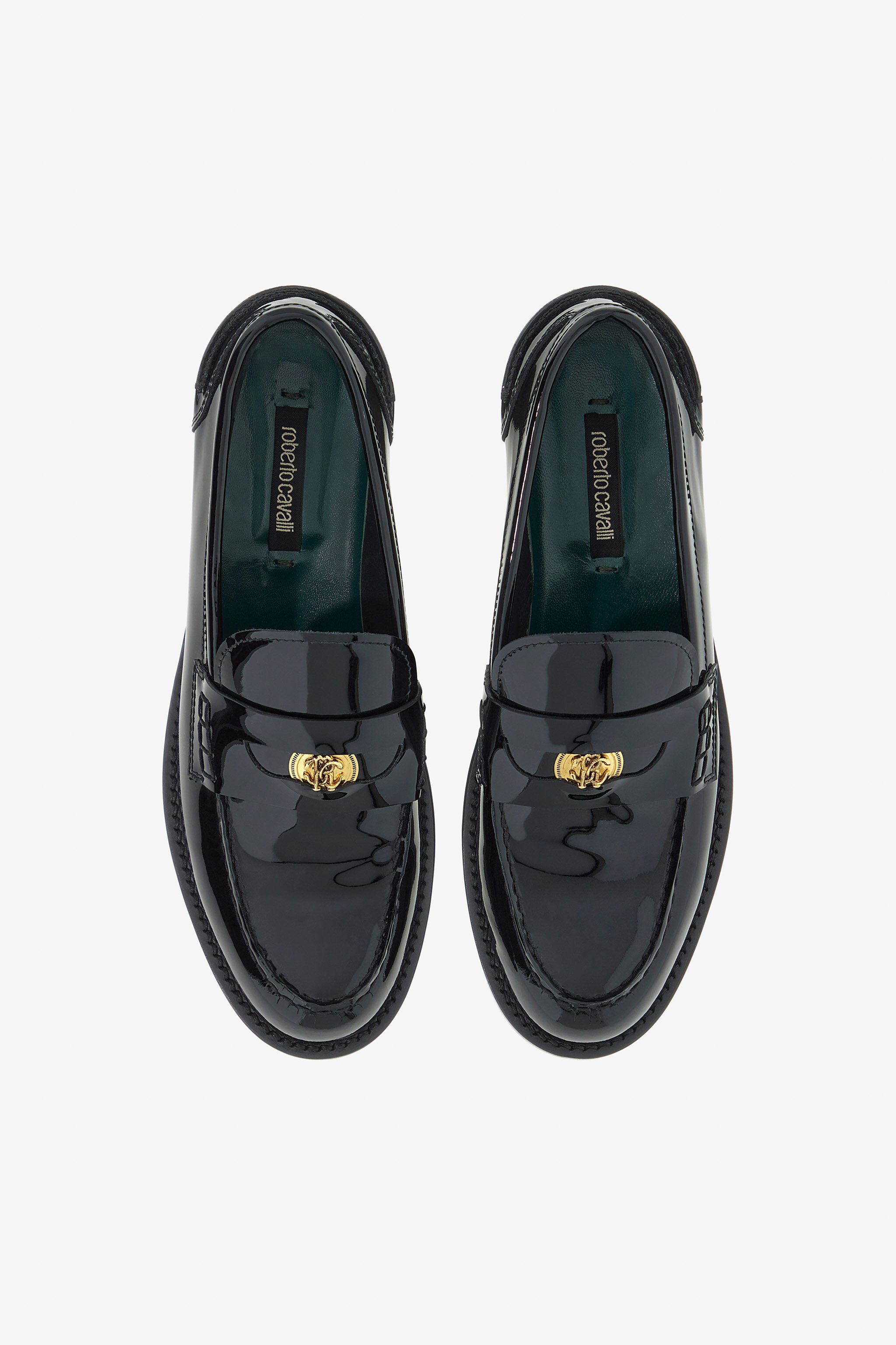 RC Loafers with Gold Accents Black TKS028-PZV00