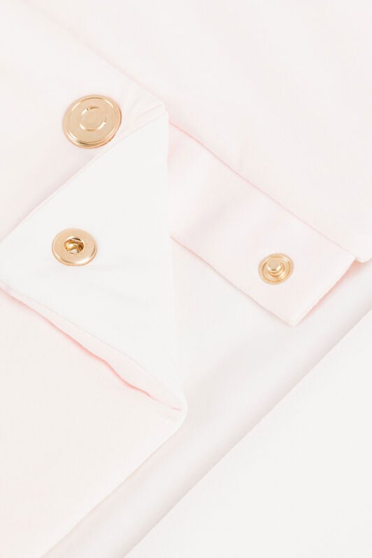 JU Logo-Embroidered Baby Nest Pink OJT824-ISA2J