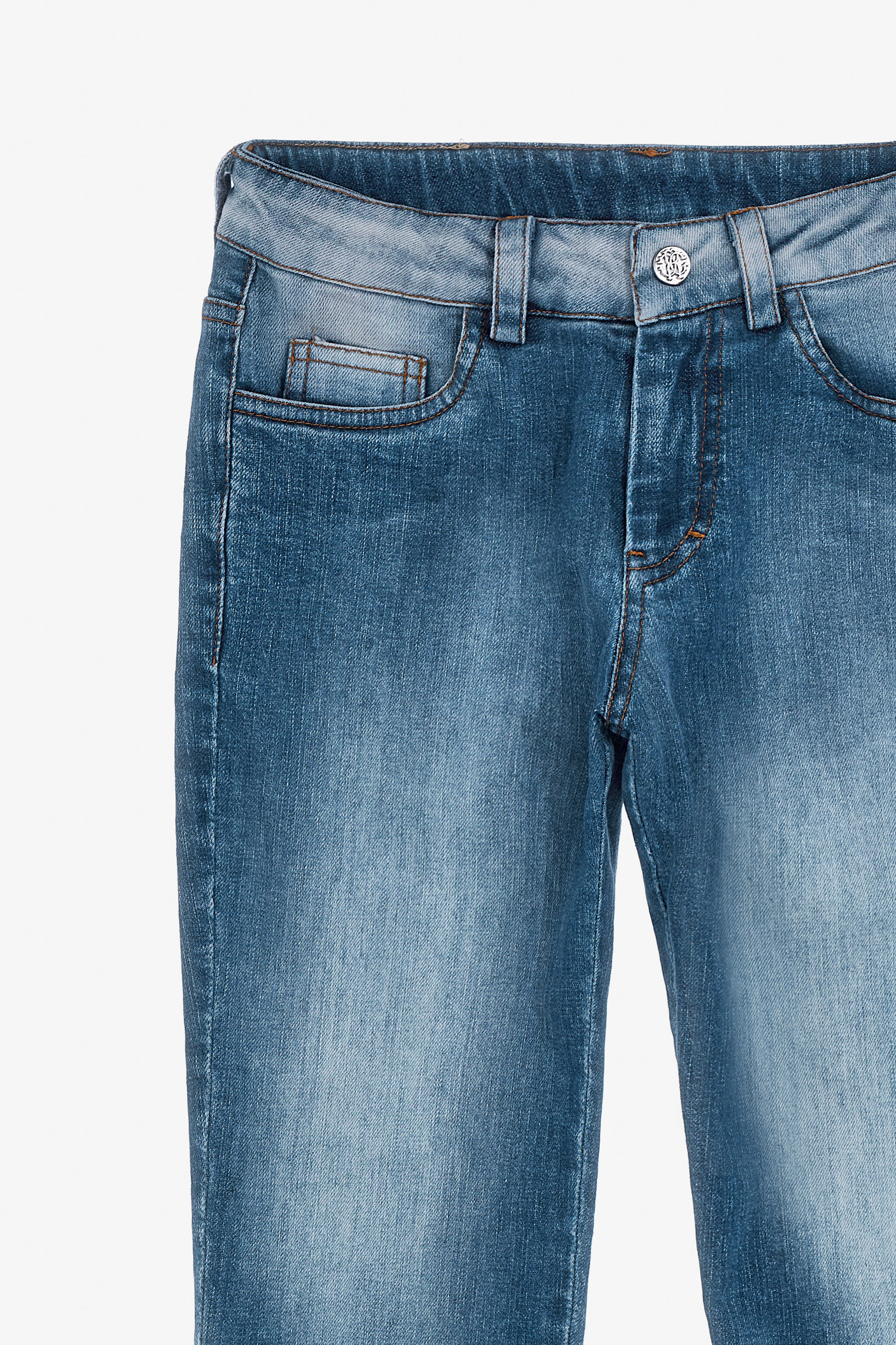 JU RC Logo Jeans Blau TJJ20B-DS015