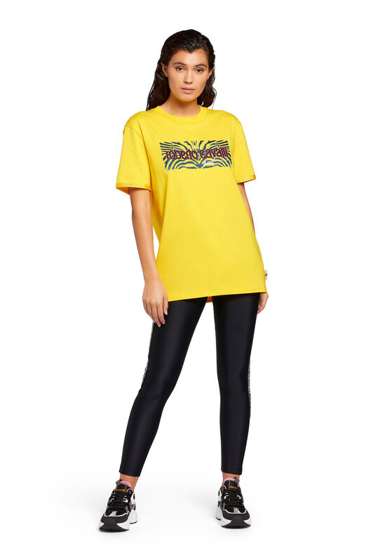UG T-Shirt mit Sea Zebra Print und Logo UG T-Shirt mit Sea Zebra Print und Logo BLAZING YELLOW MYY19T-JV025
