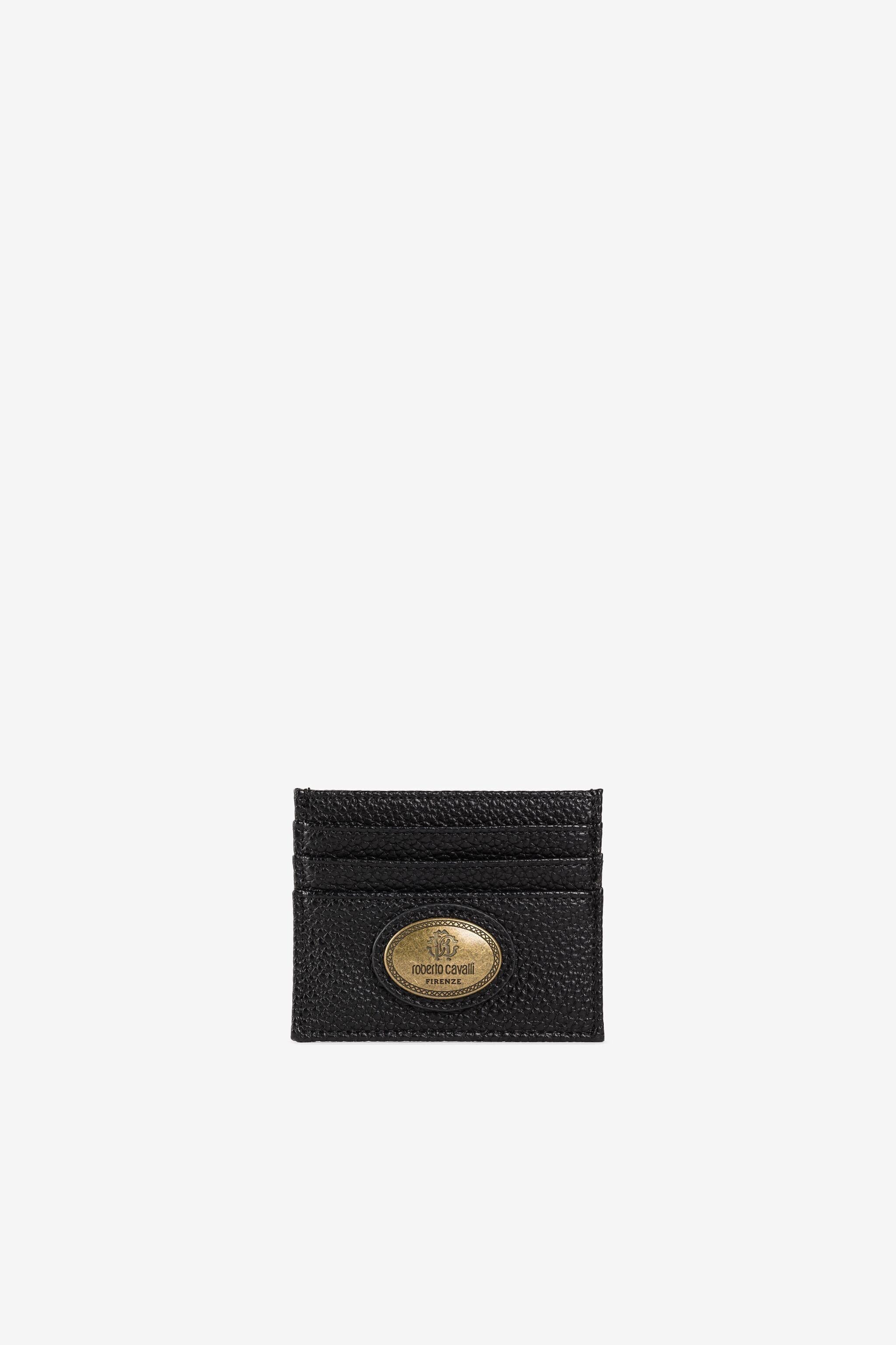 RC RC Monogram Card Holder Black JSA004-AB001