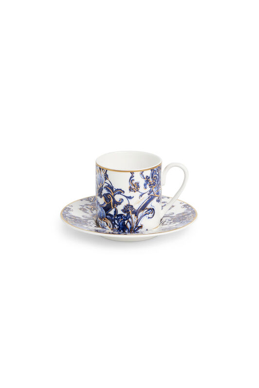 HO AZULEJOS SET DI TAZZE DA CAFFE' IN CONFEZIONE REGALO (2 pezzi) Blu EWLBB3-CCR01