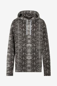 RC Sweat à Capuche avec Imprimé Python RC Sweat à Capuche avec Imprimé Python PYTHON DARK GREY SOT66J-CF063
