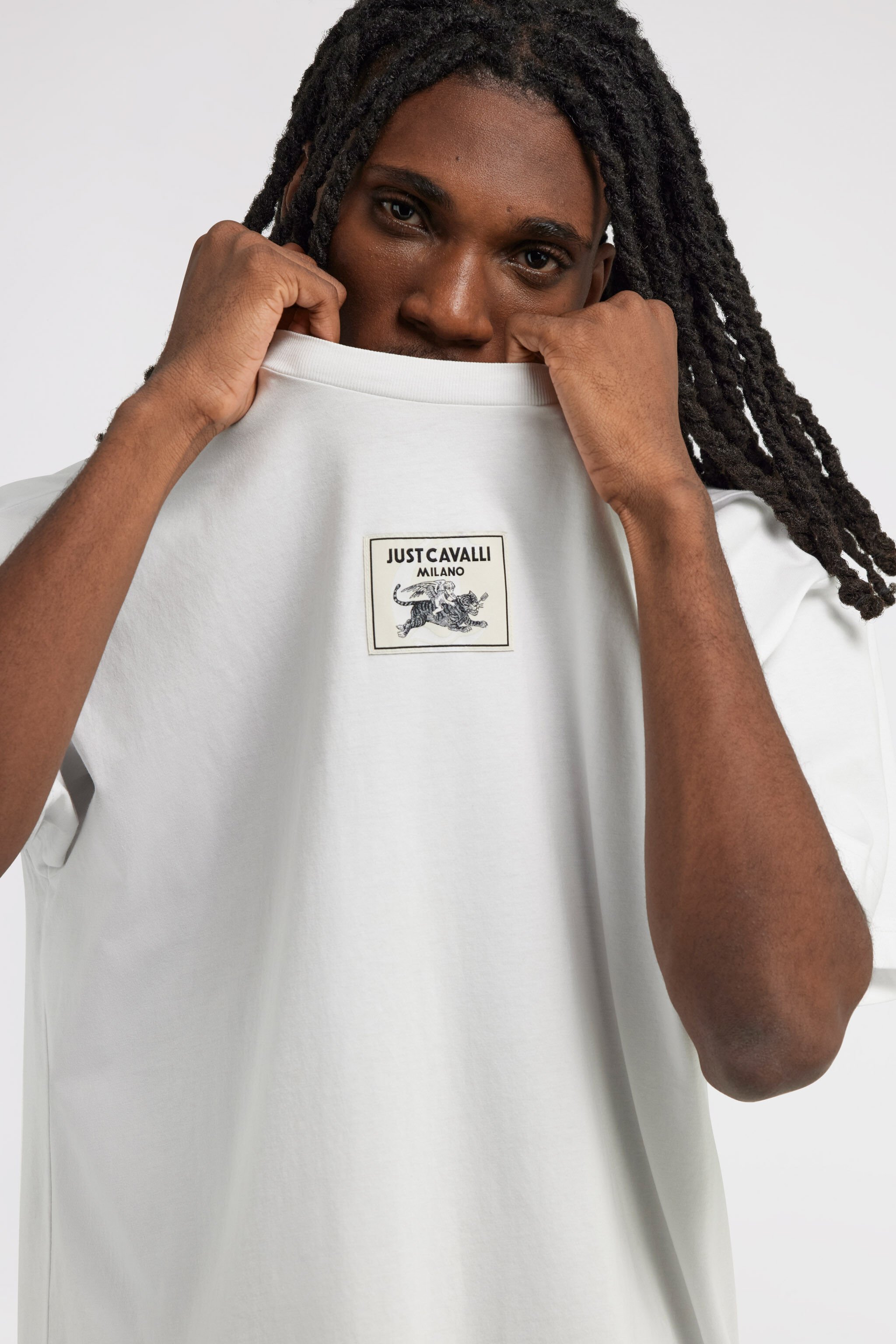 JC Just Cavalli T-shirt White TFT034-TF051