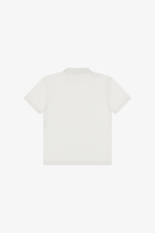JU Polo con Logo RC Bianco TJT60Z-JD001