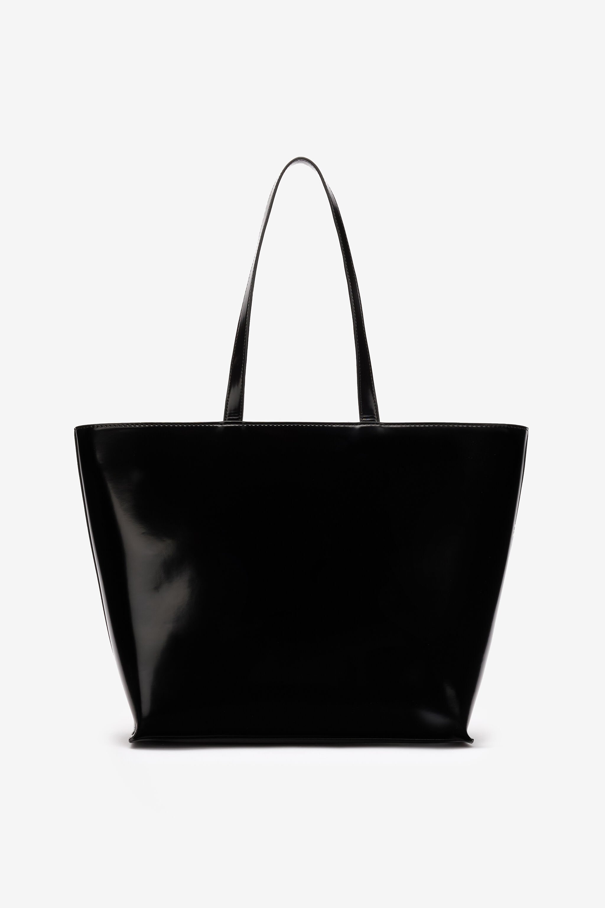 JC Shopper Bag With Scarf BLACK UFB091-UF460