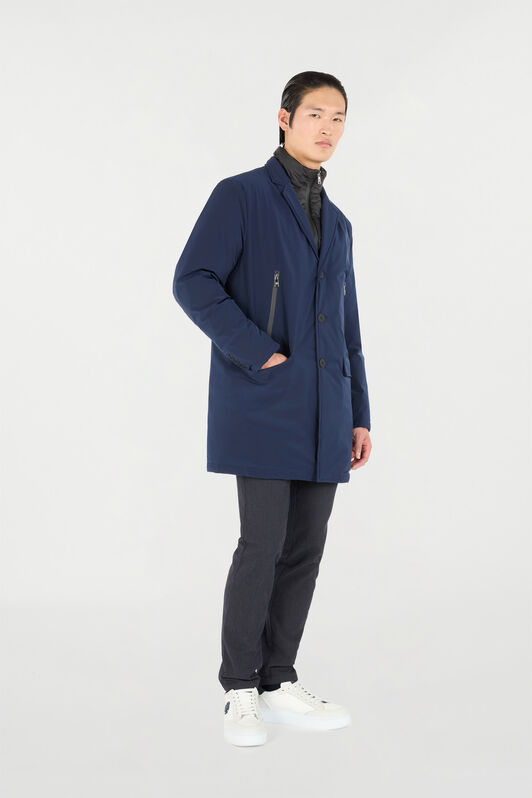 RC Padded Jacket with Quilted Insert Dark blue OOT40E-SBO04