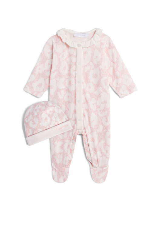 JU New Leopard print newborn kit JU New Leopard print newborn kit BABY PINK/MILKY WHIT IJT803-JFQ59