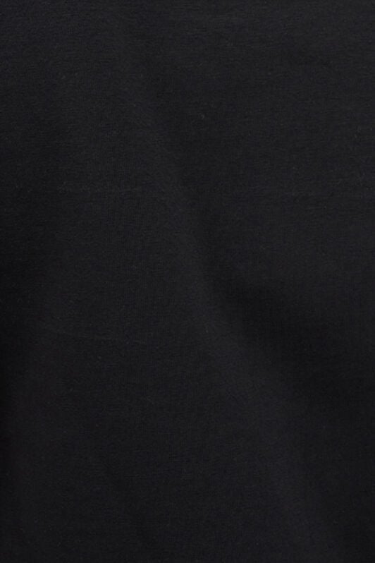 RC T-shirt in Cotone Nera con Logo BLACK QOT60C-JV060